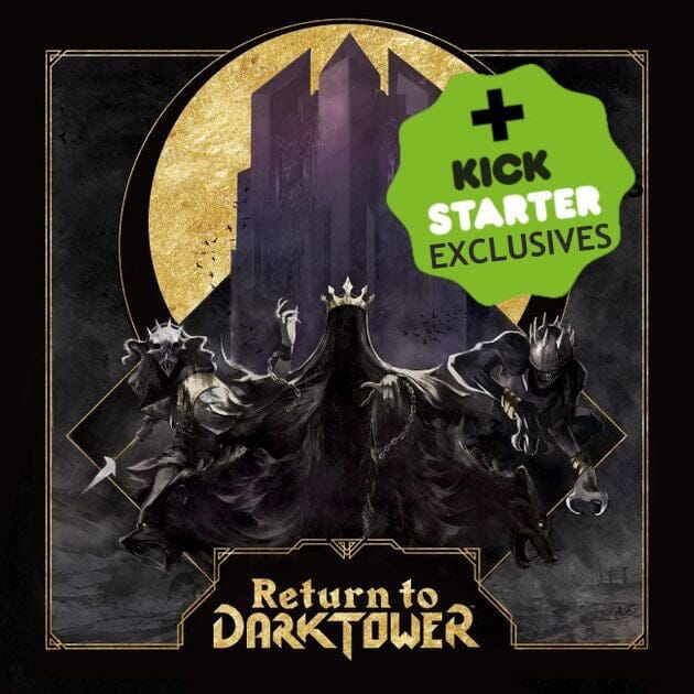 Return to Dark Tower ALL IN + Kickstarter Exclusives (NO PLAYMAT) Board game Multizone: Comics And Games  | Multizone: Comics And Games