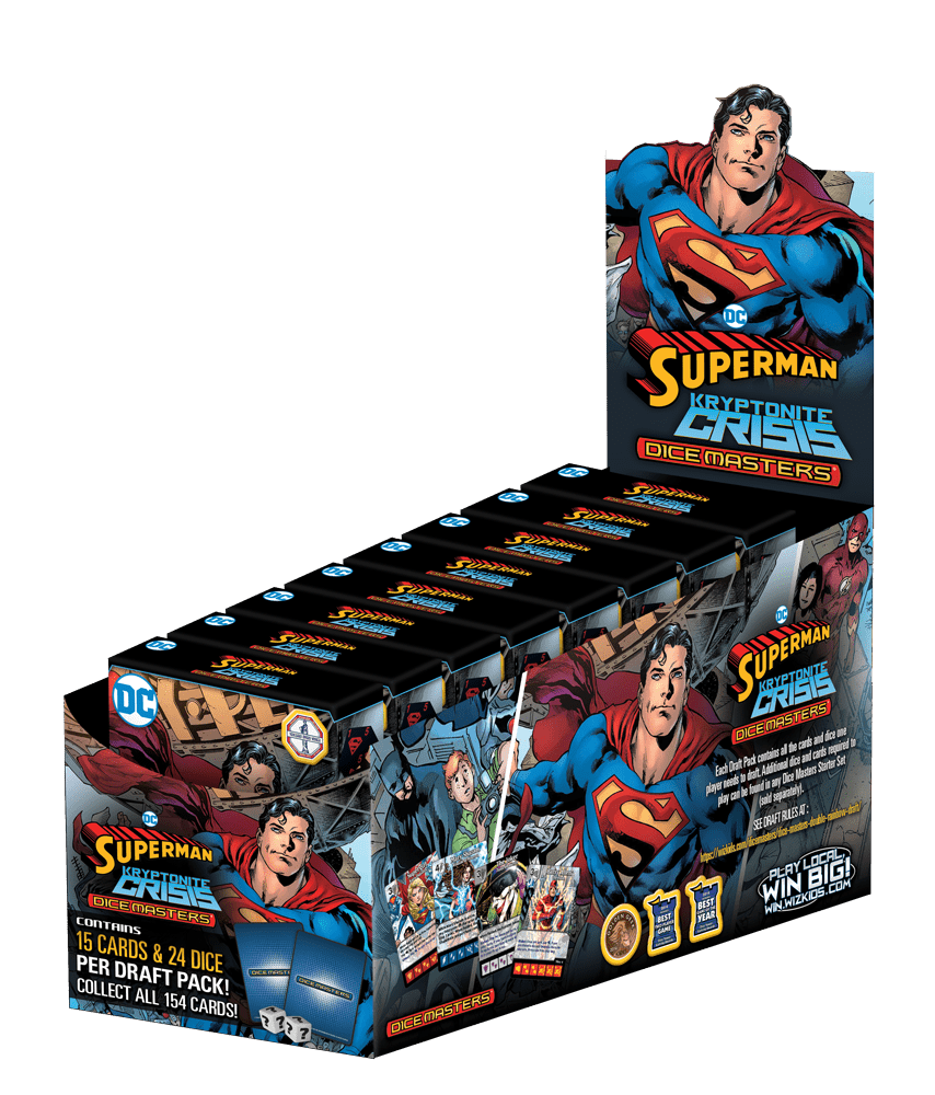 Dice Masters Cryptonite Crisis Collectible Trading Cards Multizone: Comics And Games  | Multizone: Comics And Games