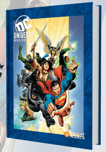 DC Universe Rulebook - Heroes cover Miniatures|Figurines Knight Models  | Multizone: Comics And Games