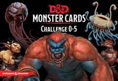 D&D 5e: Monster Cards Dungeons & Dragons Multizone Challenge 0-5  | Multizone: Comics And Games
