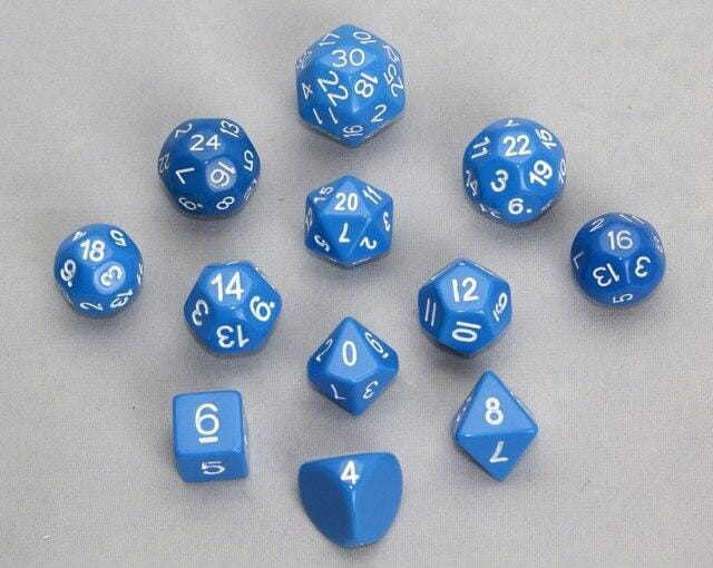 Tiered Dice Blue (12 pcs) | Multizone: Comics And Games