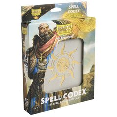 Dragon shield Spell codex RPG Multizone: Comics And Games Ashen White  | Multizone: Comics And Games