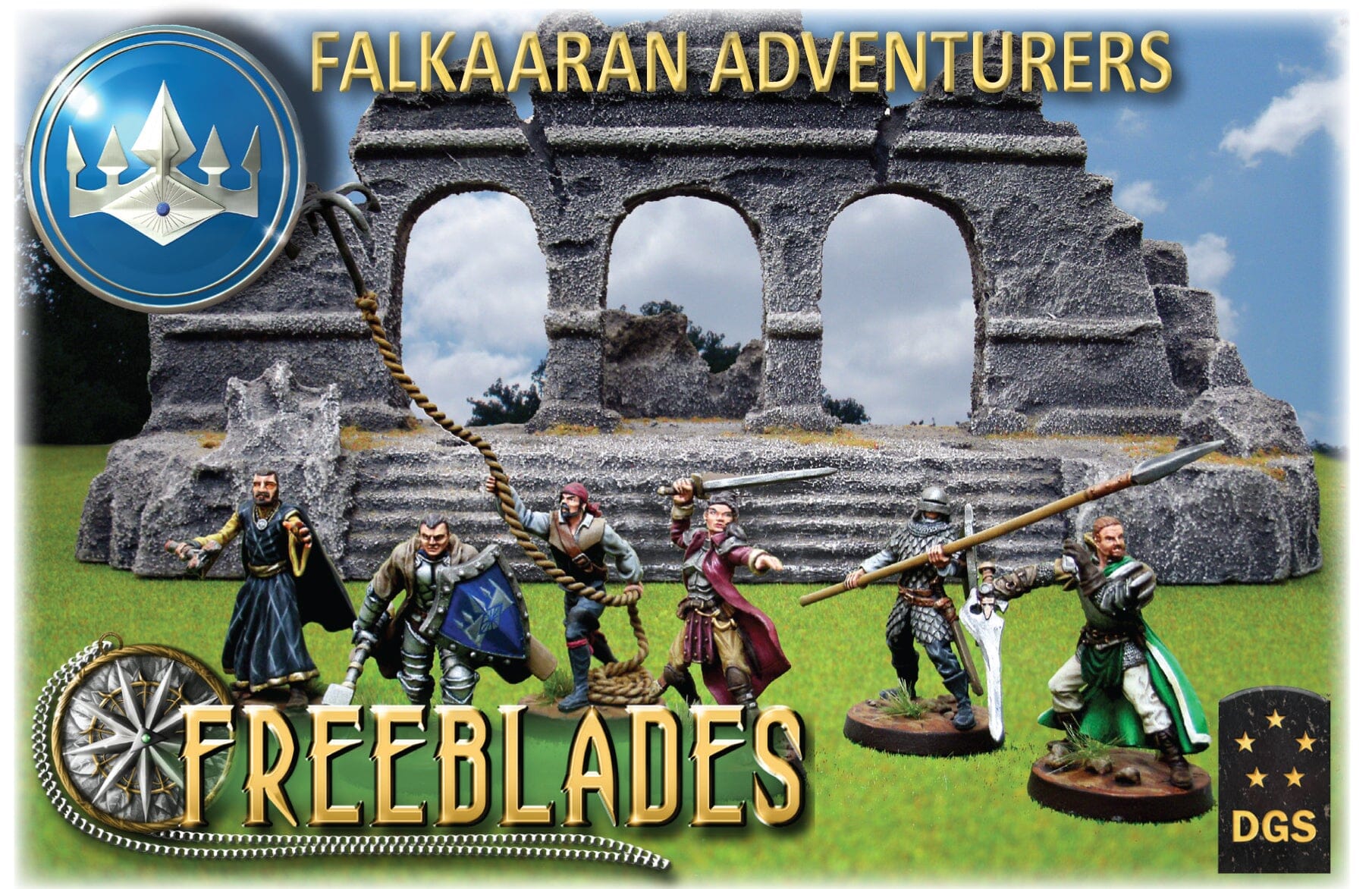 Falkaaran Adventurers: Starter Box Freeblades DGS:Freeblades  | Multizone: Comics And Games