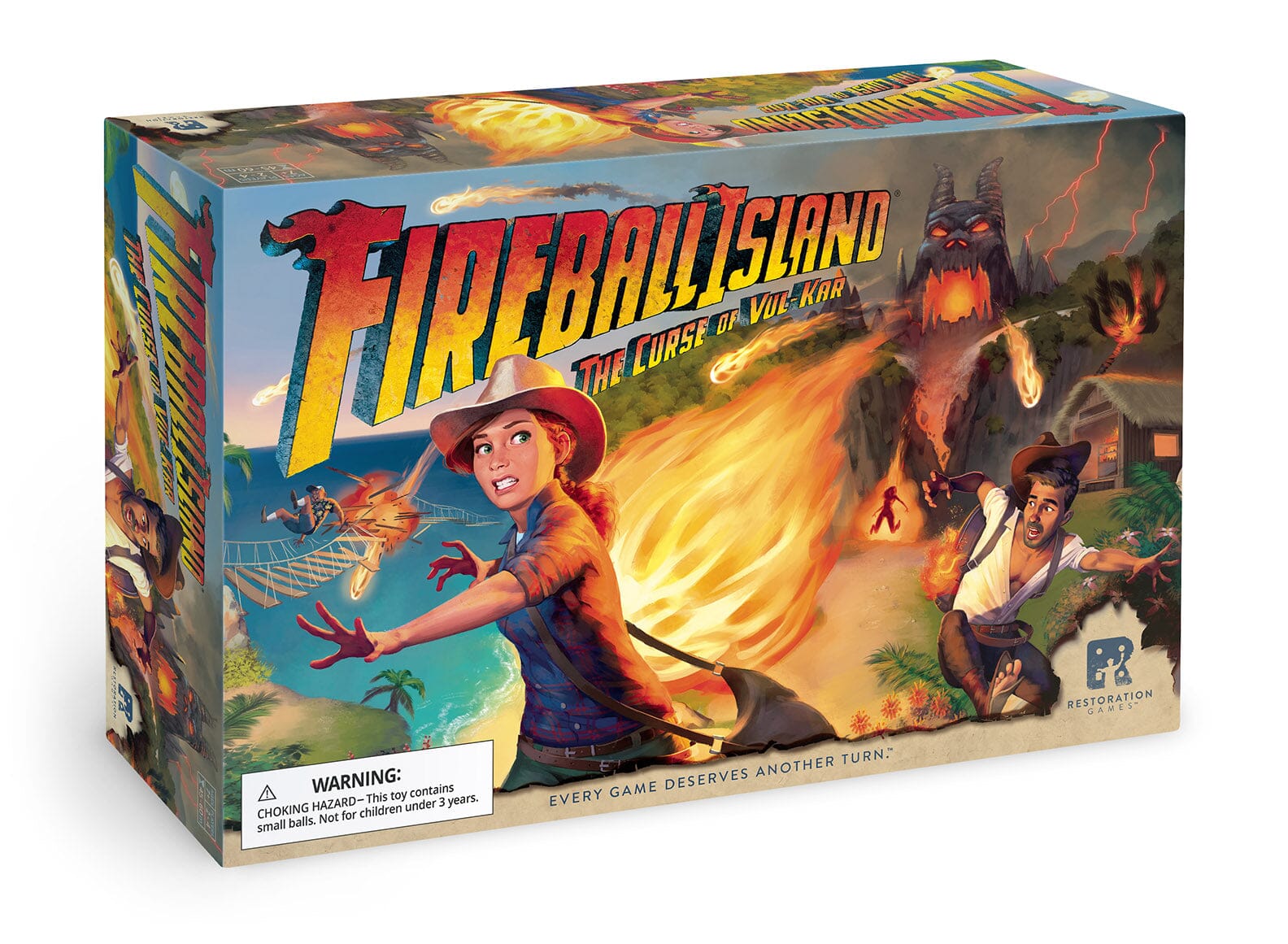 Fireball Island: the Curse of Vul-Kar Board Game Multizone  | Multizone: Comics And Games