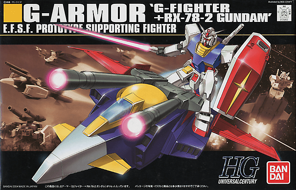 HGUC 1/144 G-armor Model Kit Bandai  | Multizone: Comics And Games