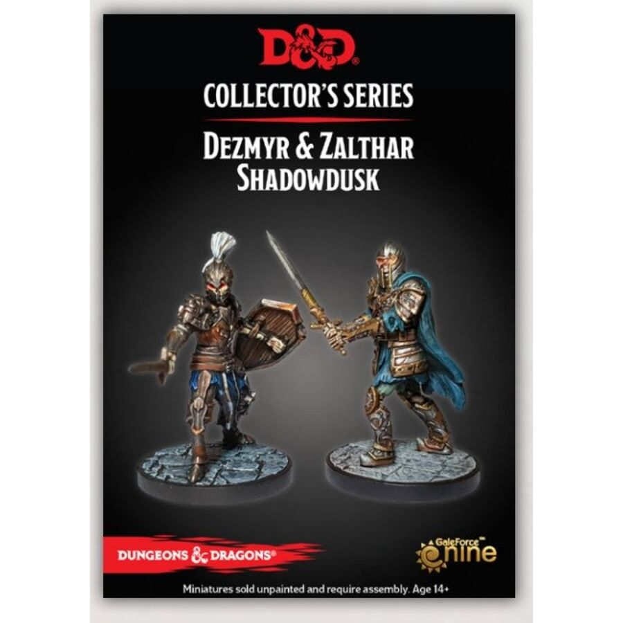 D&D Collector's Series: Dezmyr & Zalthar Shadowdusk Dungeons & Dragons Multizone  | Multizone: Comics And Games