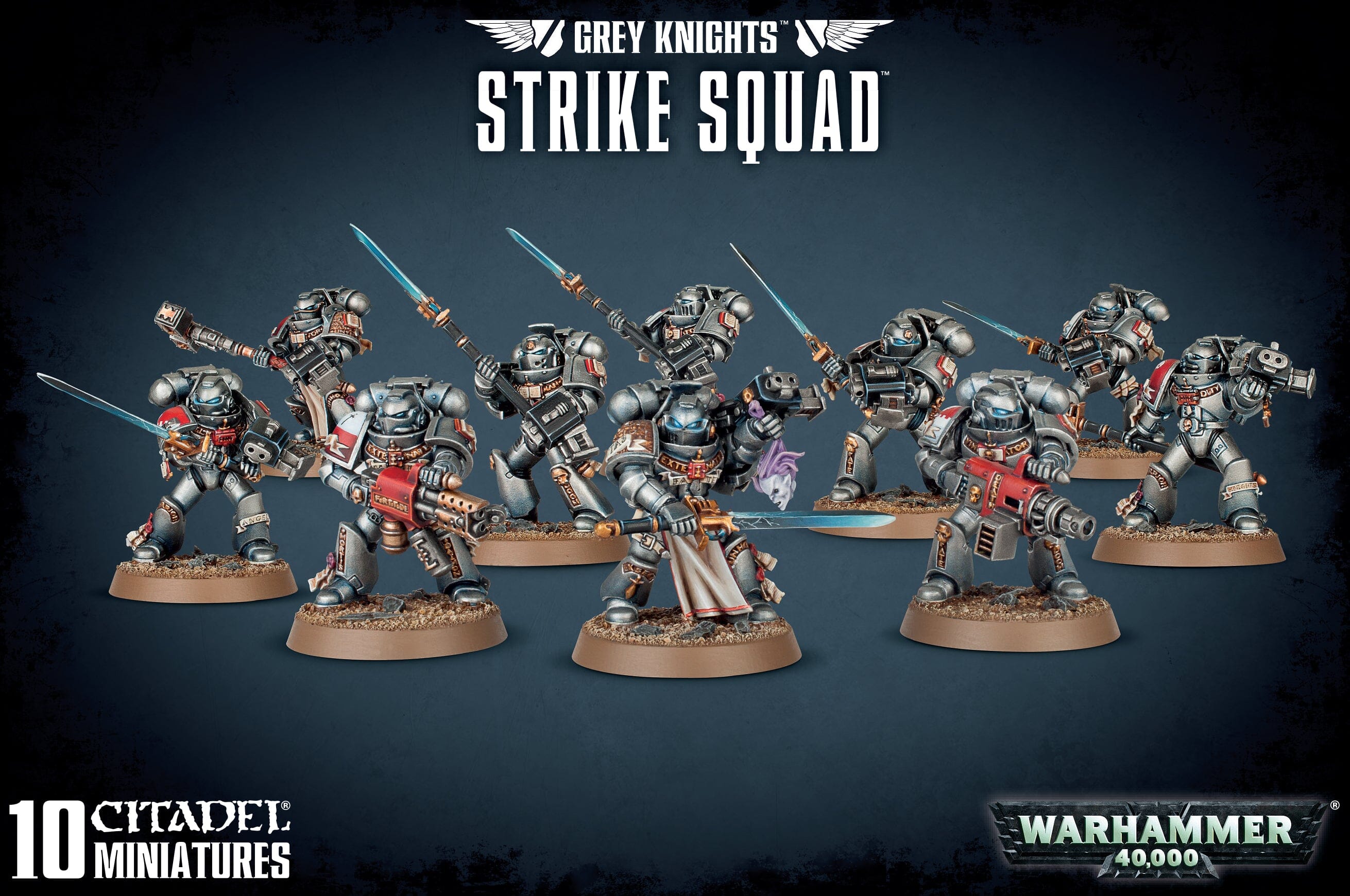 Grey Knights Strike Squad / Purifier Miniatures|Figurines Games Workshop  | Multizone: Comics And Games