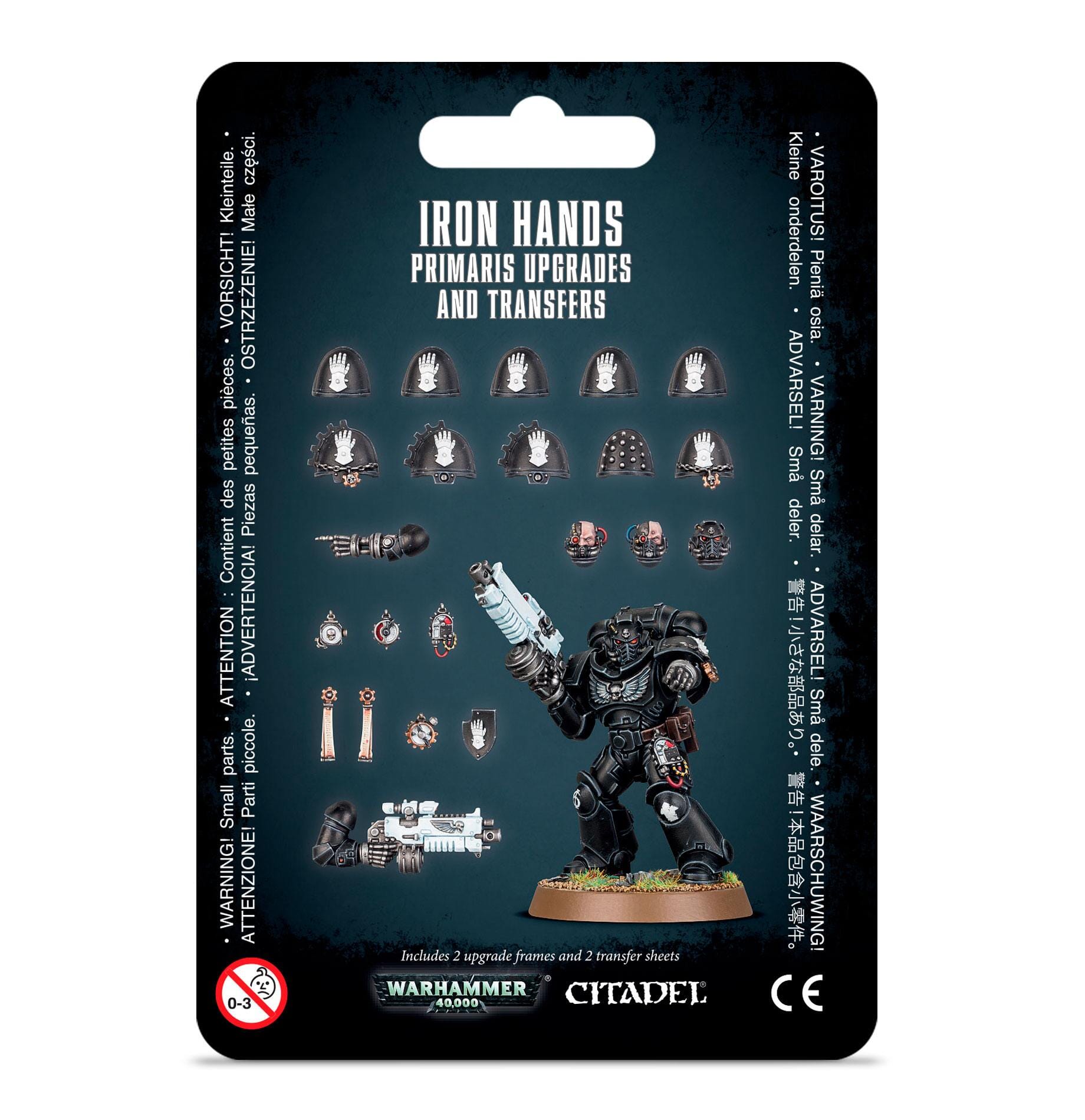 Iron Hands Primaris Upgrades & Transfers Miniatures|Figurines Multizone  | Multizone: Comics And Games