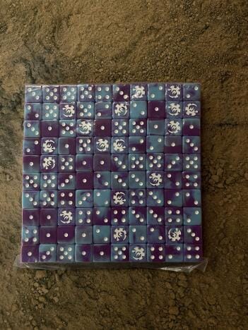 Space Bugs (16MM) - 25CT Dice Red Dragon  | Multizone: Comics And Games