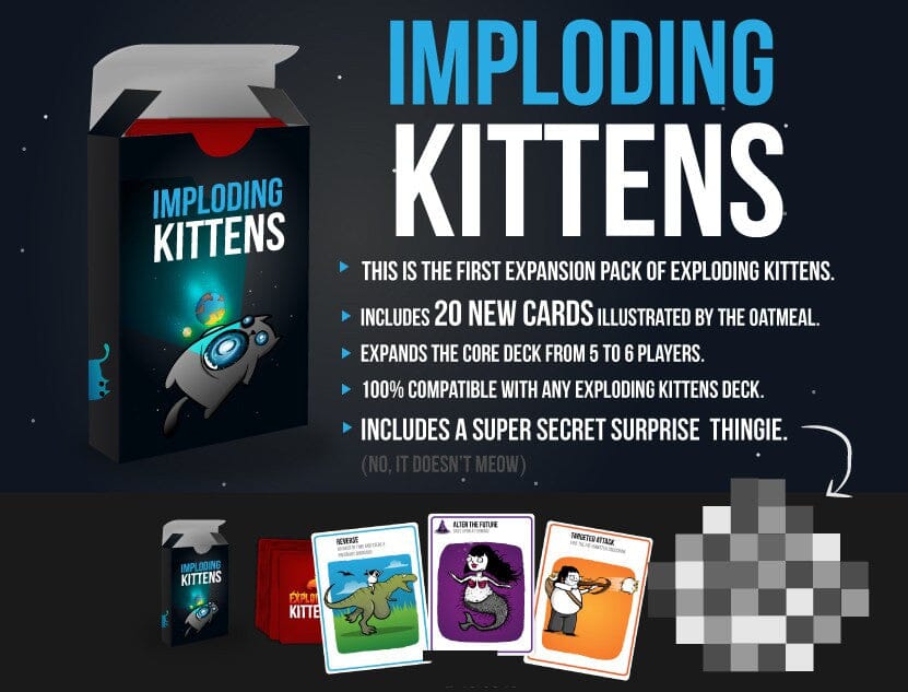 Imploding Kittens (ENG) card game Multizone  | Multizone: Comics And Games