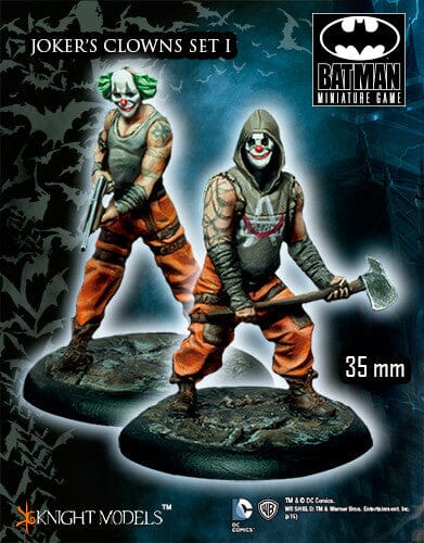 JOKER'S CLOWNS SET I Batman Miniature Game Knight Models  | Multizone: Comics And Games