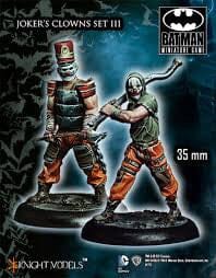 JOKER'S CLOWNS SET III Batman Miniature Game Knight Models  | Multizone: Comics And Games