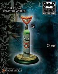JOKER'S GAS CANISTER MARKER Batman Miniature Game Knight Models  | Multizone: Comics And Games