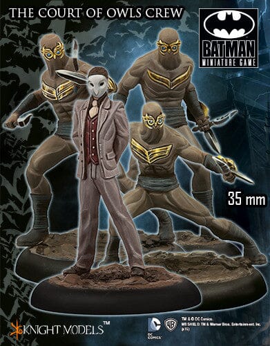 THE COURT OF OWLS CREW Batman Miniature Game Knight Models  | Multizone: Comics And Games