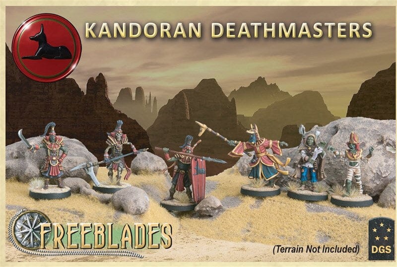 Kandoran deathmasters Starter box Freeblades DGS:Freeblades  | Multizone: Comics And Games