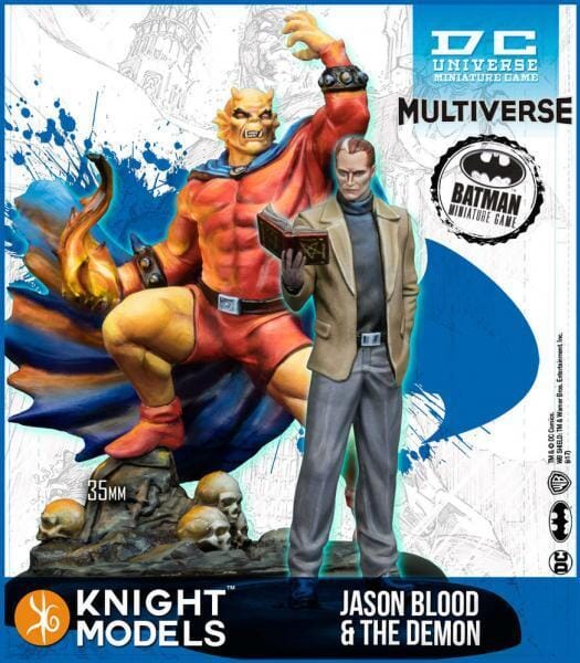 JASON BLOOD & DEMON Batman Miniature Game Knight Models  | Multizone: Comics And Games