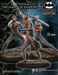 LADY SHIVA & THE LEAGUE OF SHADOWS-Miniatures|Figurines-Multizone: Comics And Games | Multizone: Comics And Games
