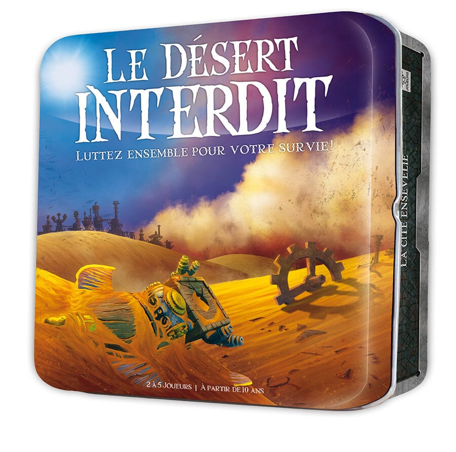 Le desert Interdit Board game Multizone  | Multizone: Comics And Games