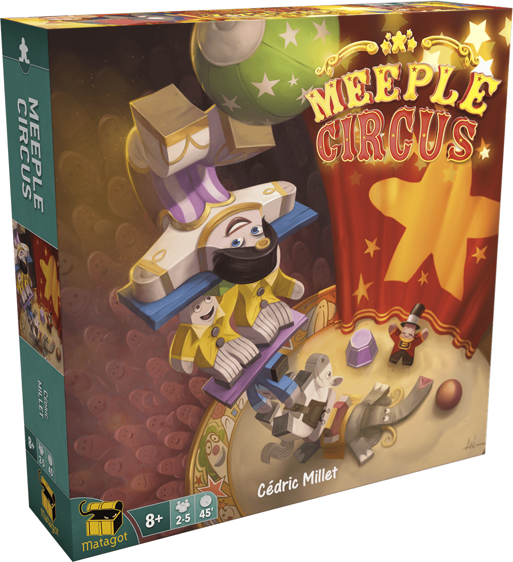 Meeple circus Board Game Multizone  | Multizone: Comics And Games