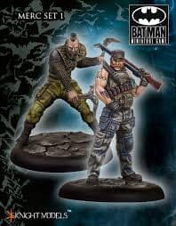 MERCS SET I Batman Miniature Game Knight Models  | Multizone: Comics And Games