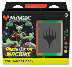 March of the machines - MOM Magic The Gathering WOTC Commander deck: call for backup  | Multizone: Comics And Games