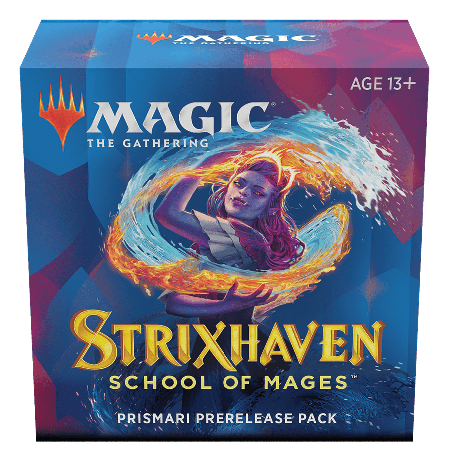 Strixhaven Prerelease kits MTG Pack Multizone: Comics And Games Prismari (Blue & Red)  | Multizone: Comics And Games