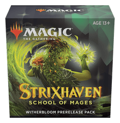 Strixhaven Prerelease kits MTG Pack Multizone: Comics And Games Witherbloom (Black & Green)  | Multizone: Comics And Games