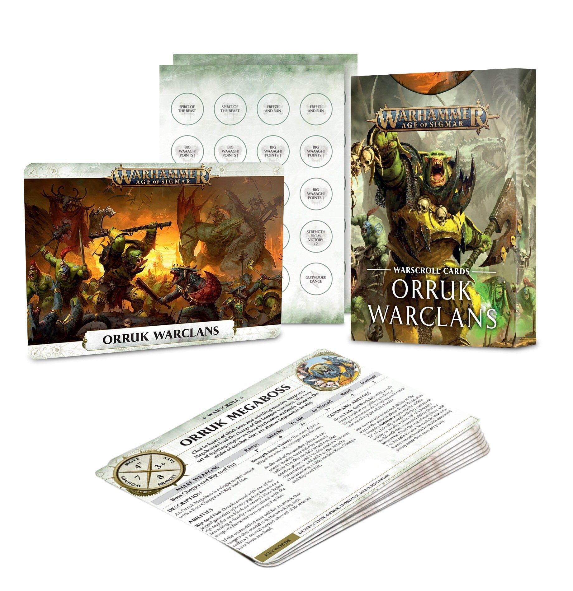 Warscroll Cards: Orruk Warclans Accessories|Accessoires Games Workshop  | Multizone: Comics And Games