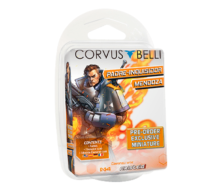 Corvus Belli Padre-inquisitor Mendoza Multizone: Comics And Games  | Multizone: Comics And Games