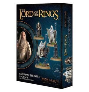 SARUMAN THE WHITE AND GRIMA Games Workshop Games Workshop  | Multizone: Comics And Games