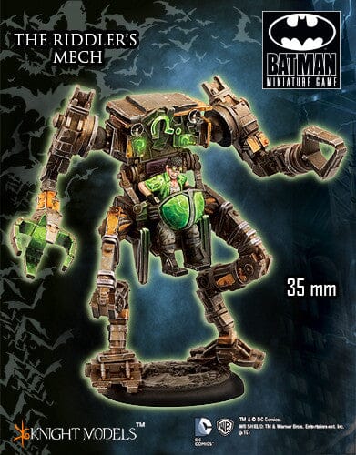 RIDDLER'S MECH Batman Miniature Game Knight Models  | Multizone: Comics And Games