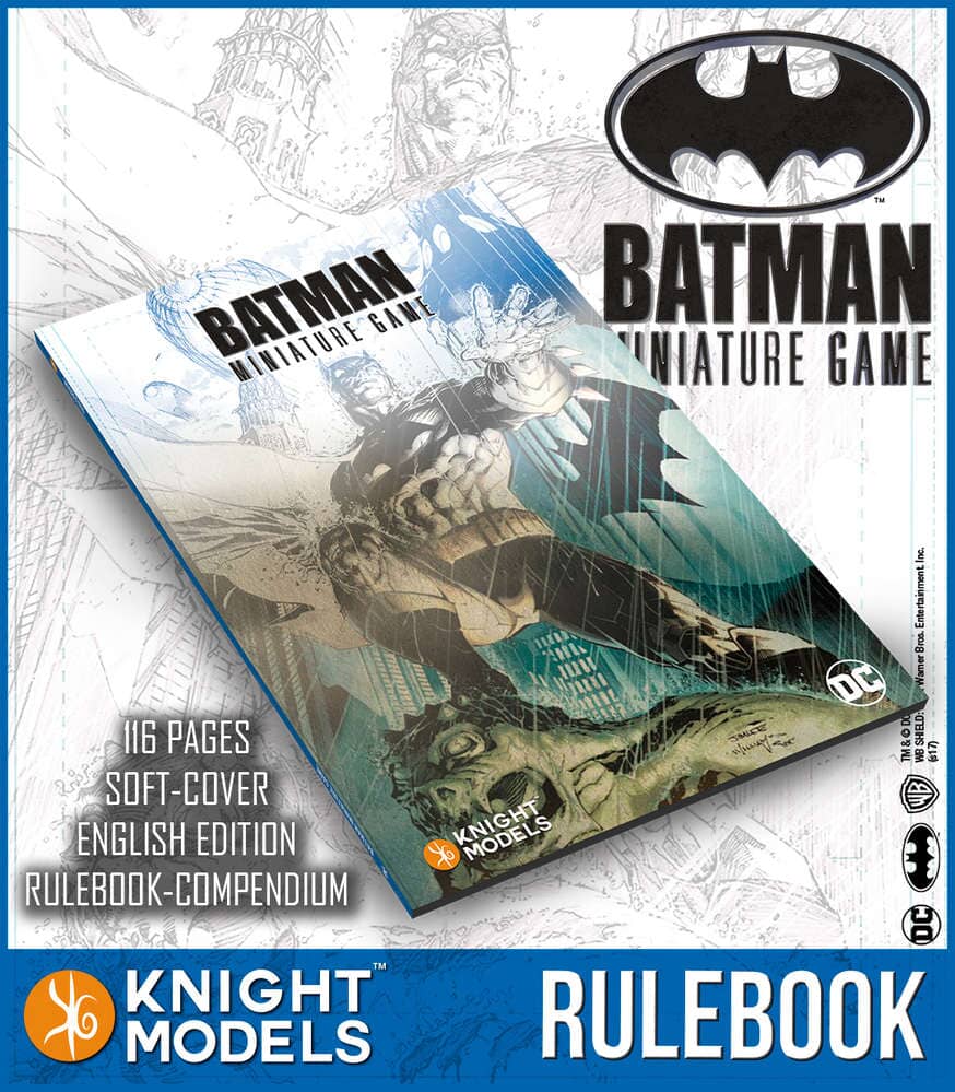 Batman Minature Game Rulebook Batman Miniature Game Knight Models  | Multizone: Comics And Games