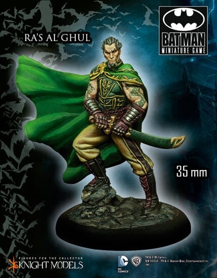 RA'S AL GHUL AC Batman Miniature Game Knight Models  | Multizone: Comics And Games