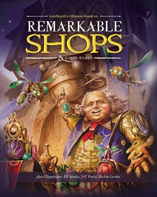 Remarkable Shops & Their Wares RPG Multizone: Comics And Games  | Multizone: Comics And Games