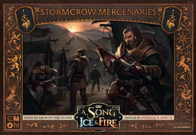 A Song of Ice & Fire: Stormcrow mercenaries Miniatures CMON  | Multizone: Comics And Games
