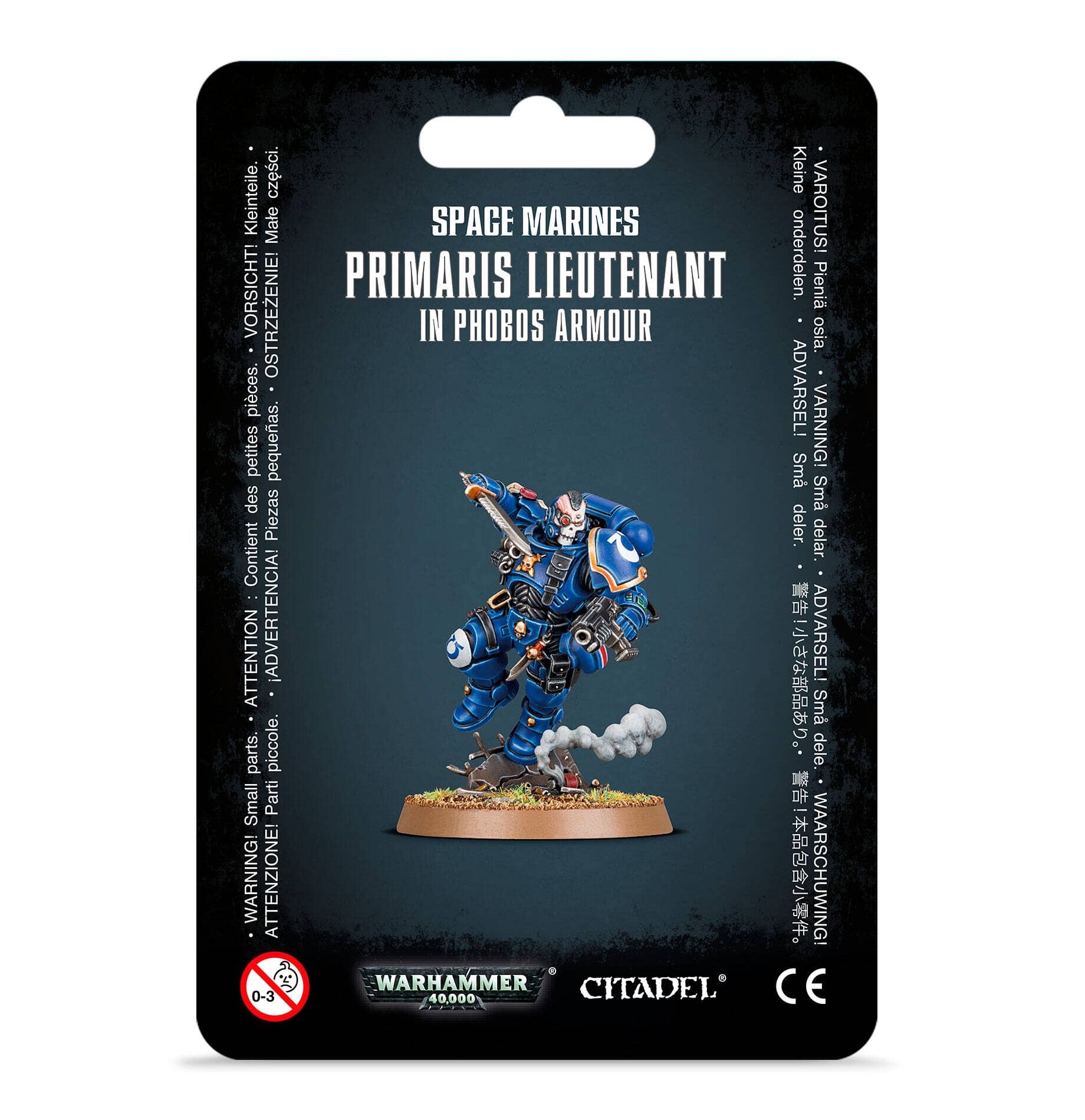 Primaris Lieutenant in Phobos Armour Miniatures|Figurines Multizone  | Multizone: Comics And Games