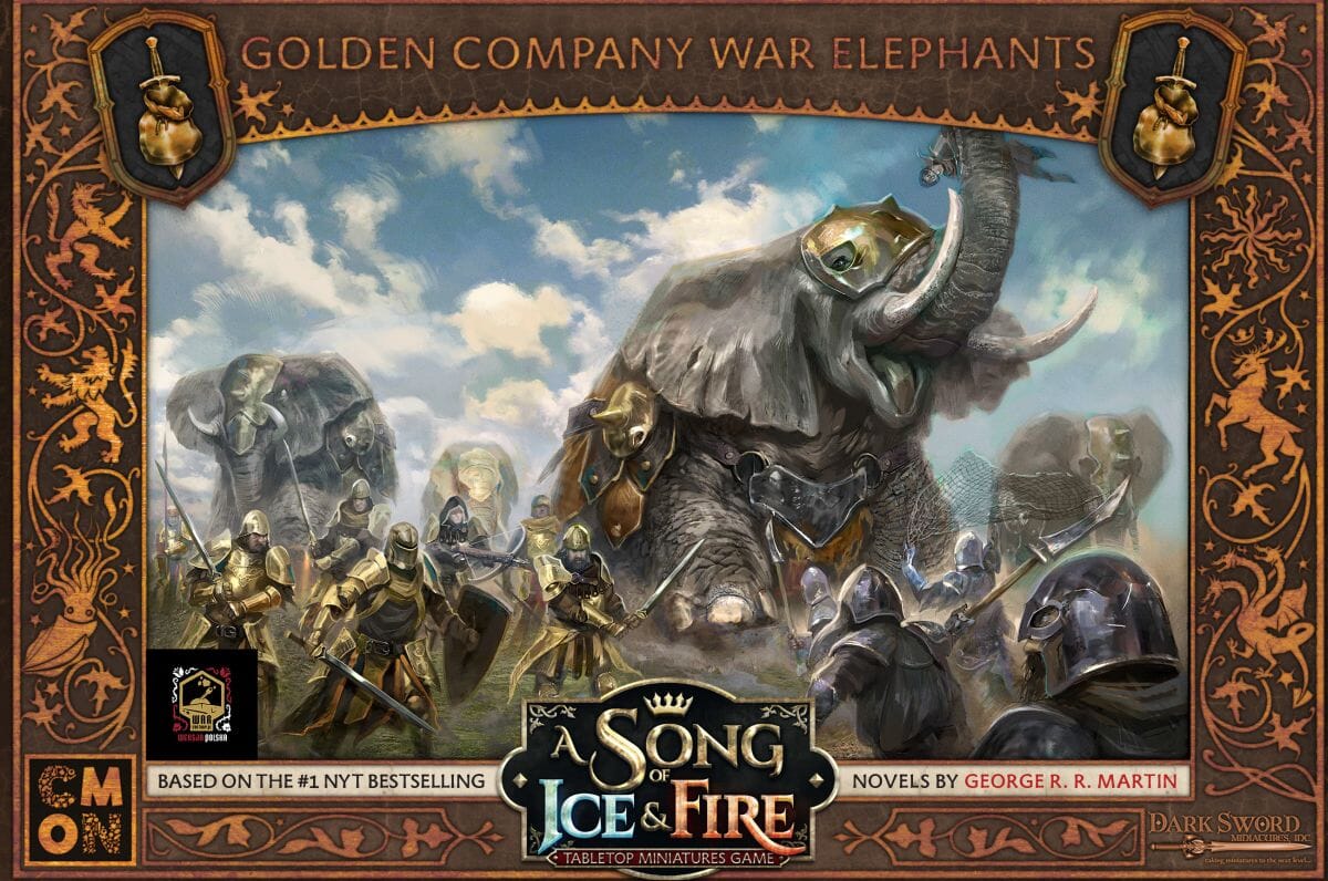 A Song of Ice & Fire: Golden company War elephants | Multizone: Comics And Games