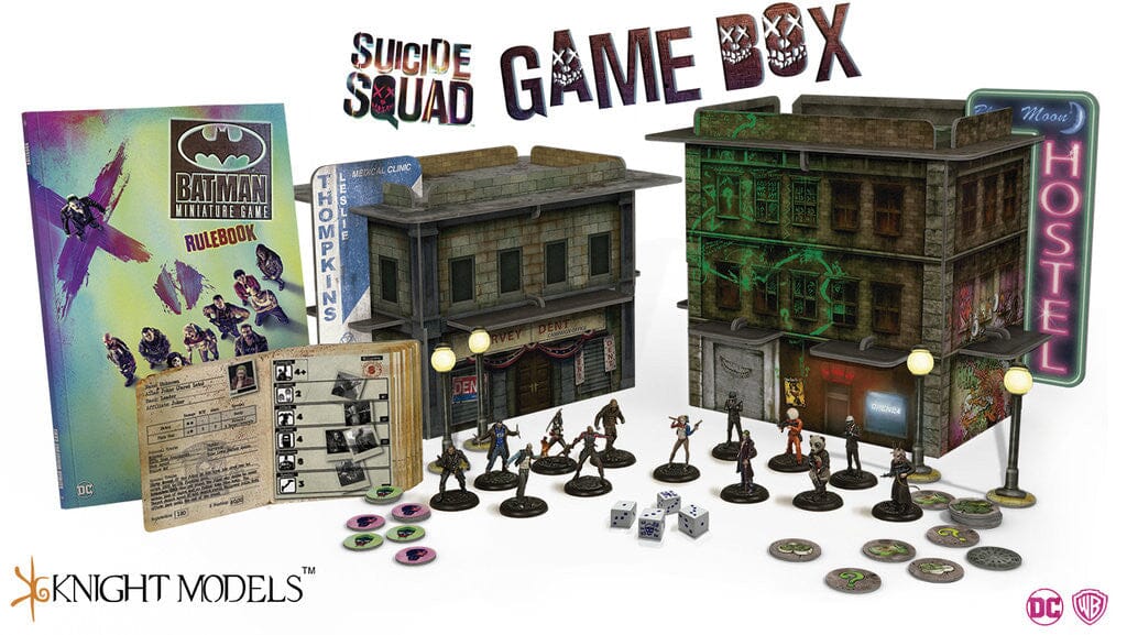 SUICIDE SQUAD GAME BOX Batman Miniature Game Knight Models  | Multizone: Comics And Games