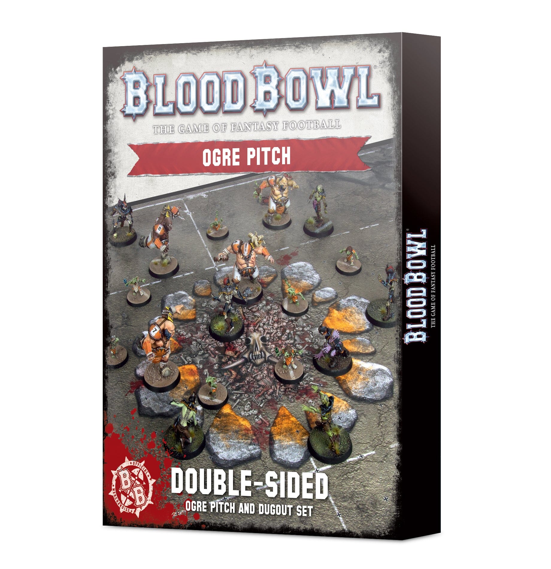 Blood Bowl Ogre Team Pitch & Dugouts Miniatures|Figurines Games Workshop  | Multizone: Comics And Games