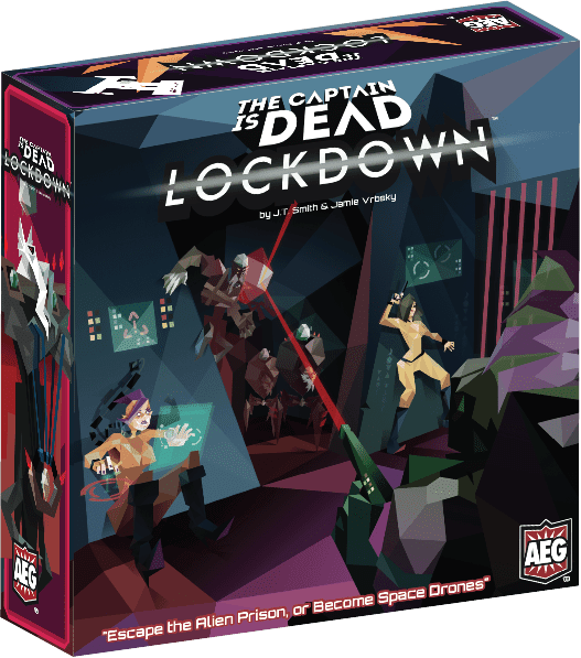 The Captain is dead - Lockdown Board game Multizone  | Multizone: Comics And Games