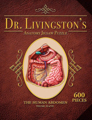 Dr. Livingston's Anatomy Jigsaw Puzzle Puzzle Multizone: Comics And Games III : The Human Abdomen  | Multizone: Comics And Games
