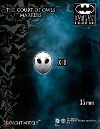 THE COURT OF OWLS MARKERS-Batman Miniature Game-Multizone: Comics And Games | Multizone: Comics And Games