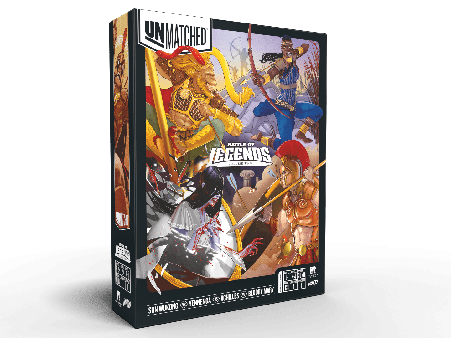 Unmatched- Battle of legends Vol. 2 Board Game Multizone  | Multizone: Comics And Games