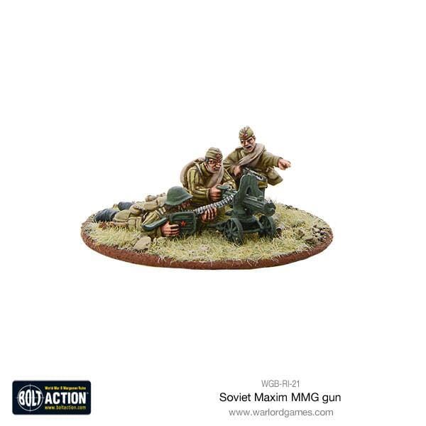 soviet army maxim mmg Bolt Action Warlord Games  | Multizone: Comics And Games