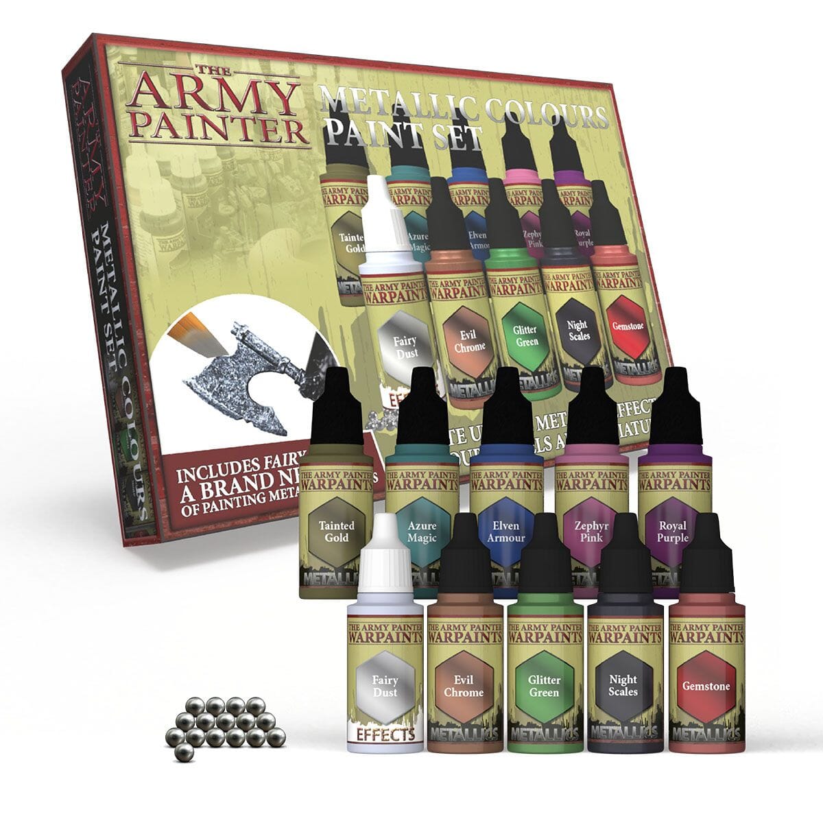 Army Painter Metallic Colours paint set Paint Army Painter  | Multizone: Comics And Games