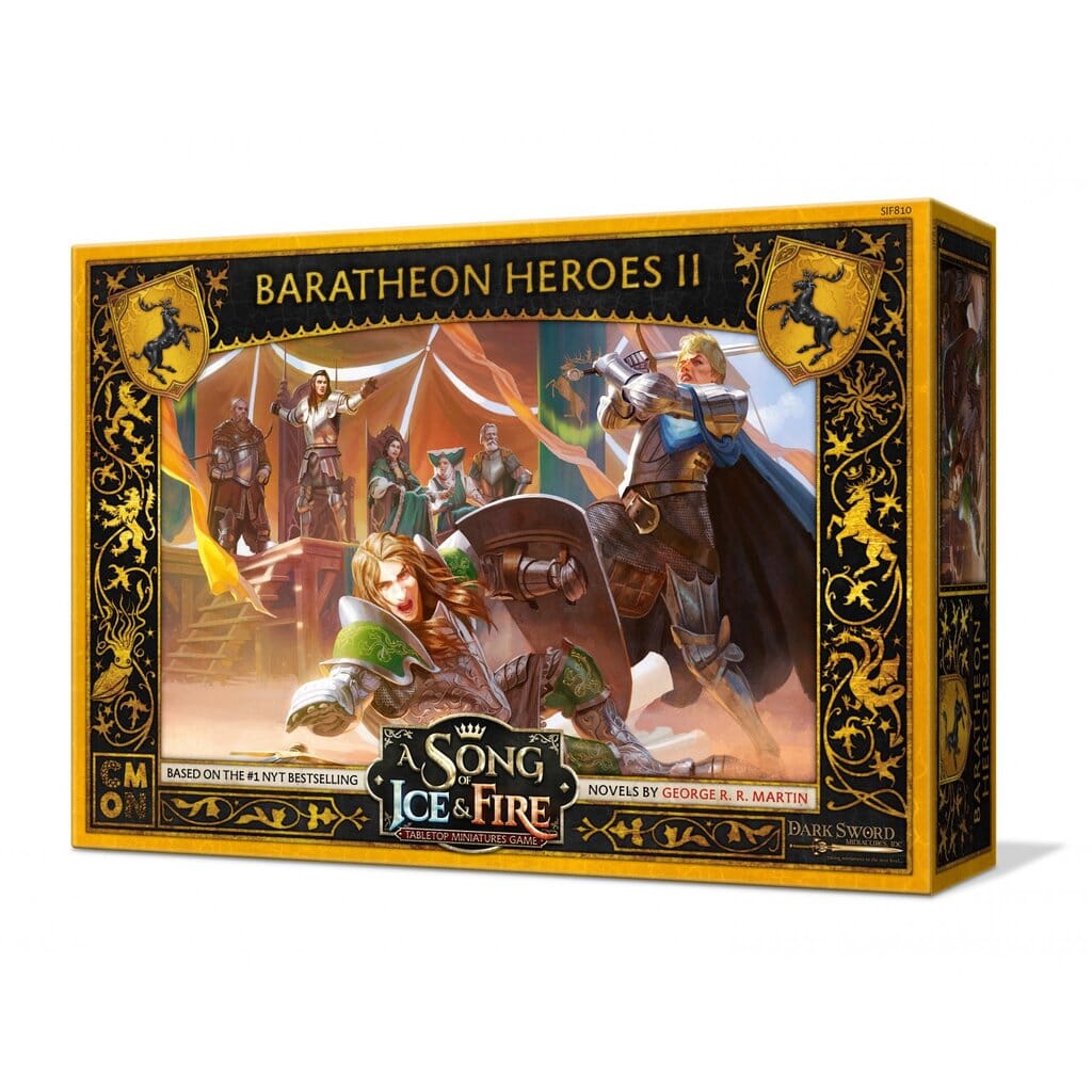 A Song of Ice & Fire: Baratheon Heros ll Miniatures Multizone  | Multizone: Comics And Games