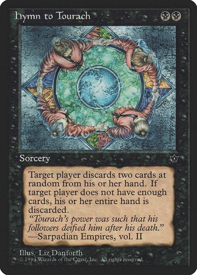 Hymn to Tourach (Liz Danforth) [Fallen Empires] MTG Single Magic: The Gathering  | Multizone: Comics And Games