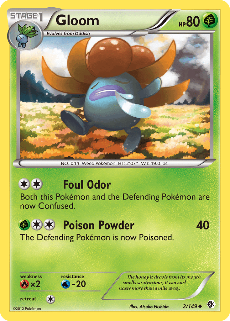 Gloom (2/149) [Black & White: Boundaries Crossed] Pokemon Single Pokémon  | Multizone: Comics And Games