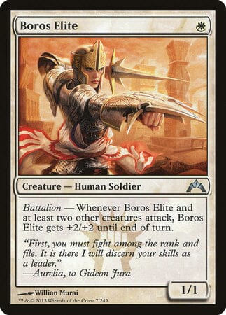 Boros Elite [Gatecrash] MTG Single Magic: The Gathering  | Multizone: Comics And Games