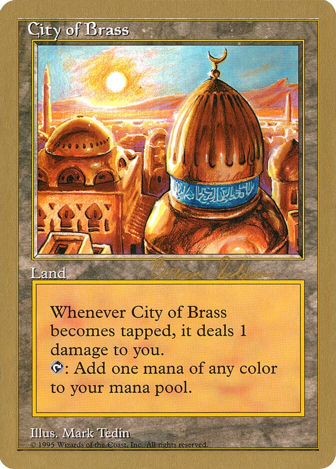 City of Brass (Brian Selden) [World Championship Decks 1998] MTG Single Magic: The Gathering  | Multizone: Comics And Games